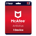 McAfee Antivirus 1 PC 1 YR