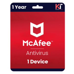 McAfee Antivirus 1 PC 1 YR