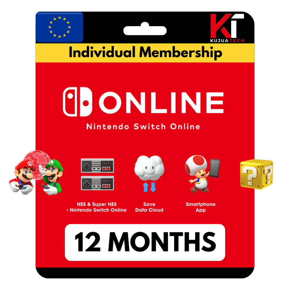 Nintendo Switch Online 12 Months Europe CHEAP PRICE